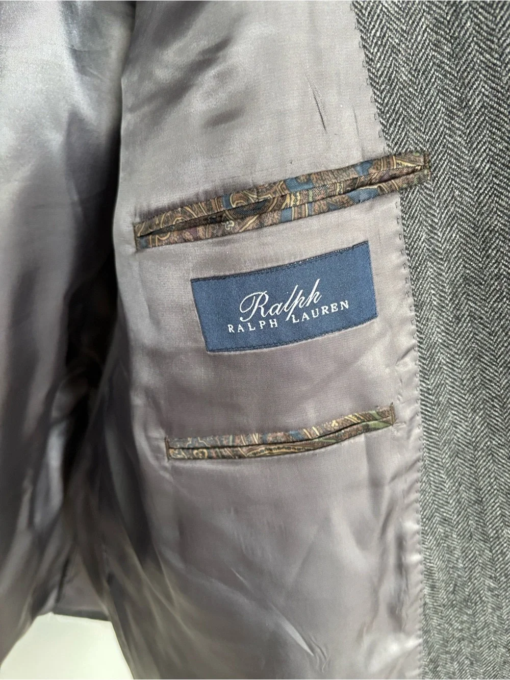 Ralph‎ Ralph Lauren Wool Blazer Suit Jacket Size 52R